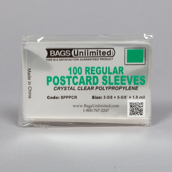 REGULAR Postcard Polypropylene Slee